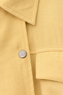 Ba&Sh DIALA vestido corto AMARILLO Clearance