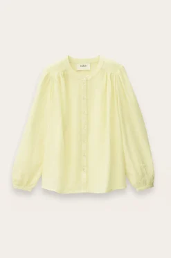 Ba&Sh DUHA blusa de algodón oversize AMARILLO Outlet