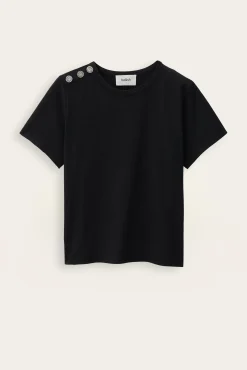 Ba&Sh ELMER T-SHIRT GRIS Hot