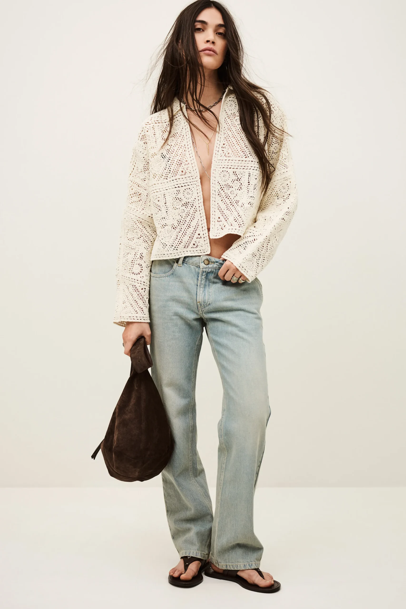 Ba&Sh FANY JACKET ECRU Sale