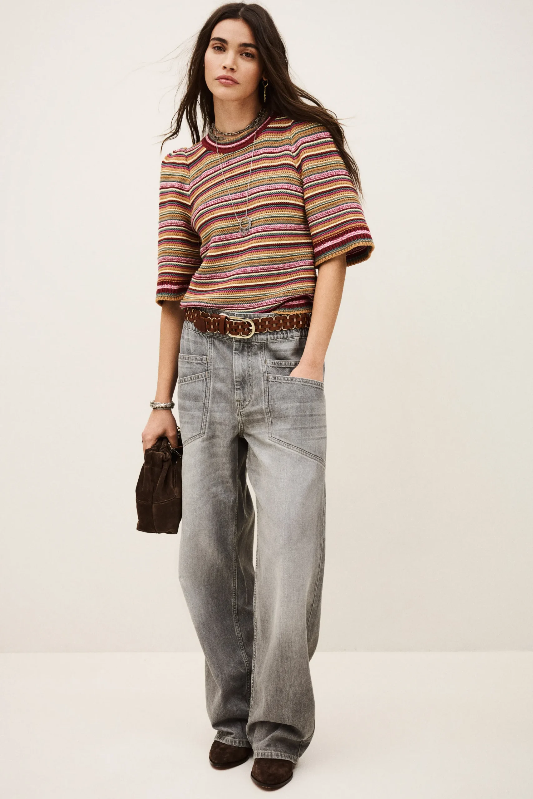 Ba&Sh FARFAELA JUMPER ROJO