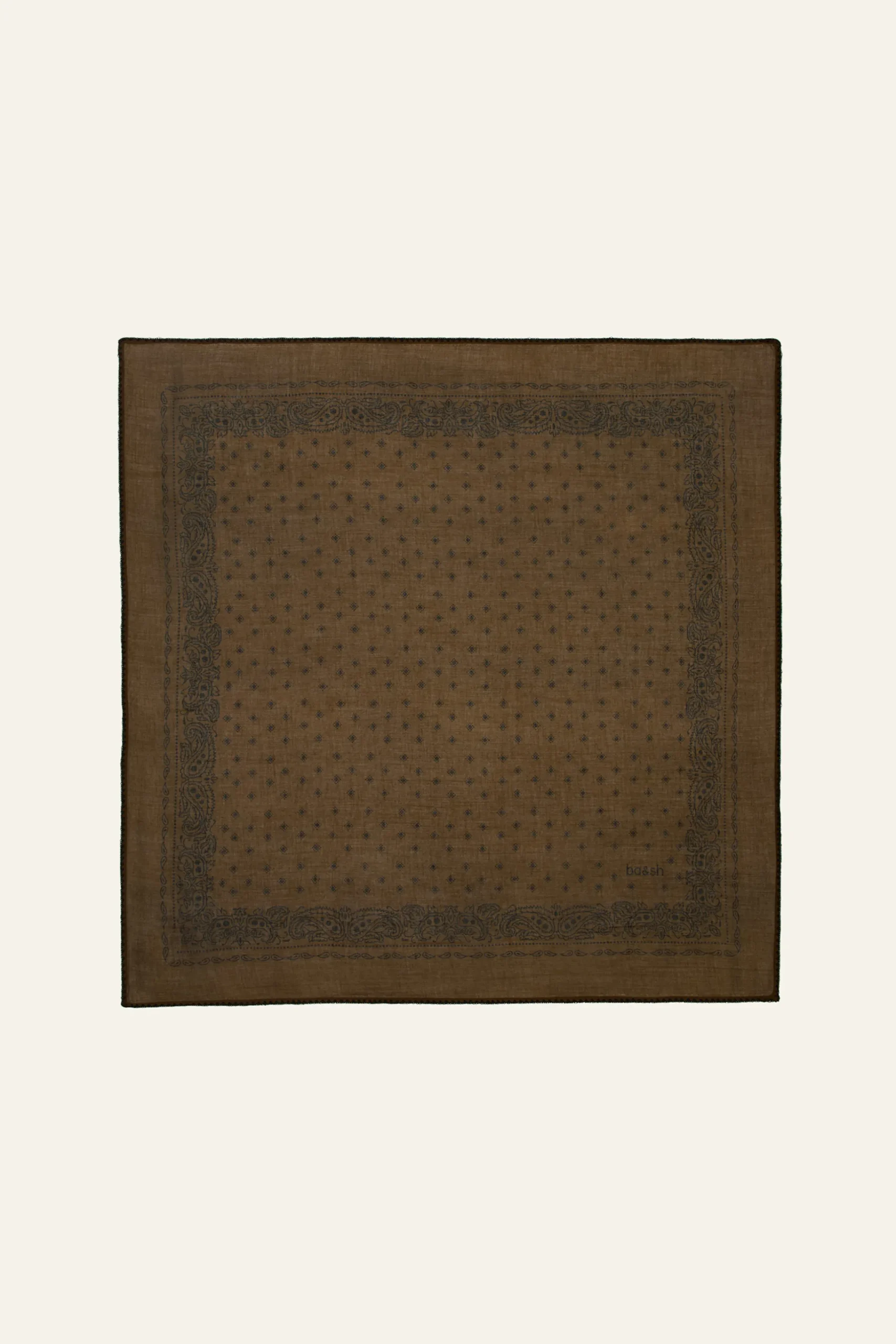 Ba&Sh FARY Pañuelo estampado estilo bandana € 75 VERDE