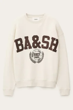 Ba&Sh FENJA long-sleeved sweatshirt BEIGE Clearance