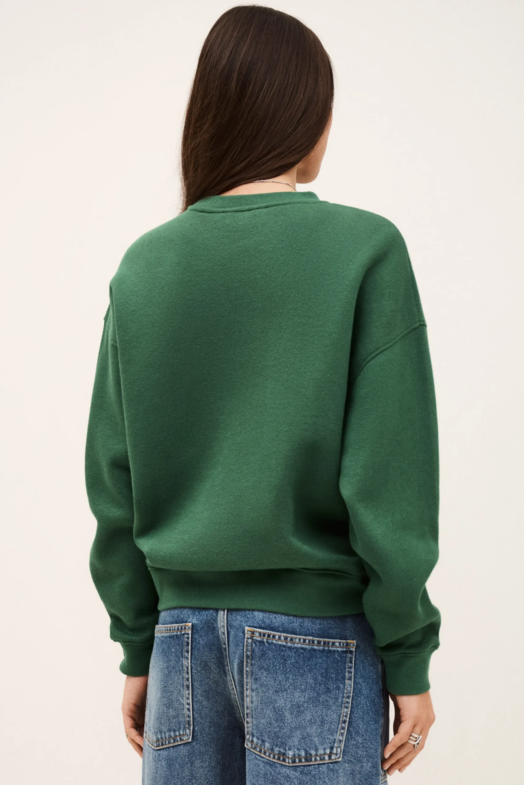 Ba&Sh FENJA sudadera de cuello redondo VERDE New