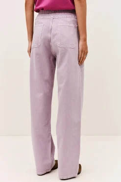 Ba&Sh FIMA pantalón ancho € 185 PÚRPURA Outlet