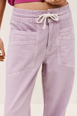 Ba&Sh FIMA pantalón ancho € 185 PÚRPURA Outlet