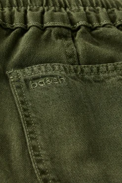 Ba&Sh FIMA pantalones rectos sueltos VERDE Best