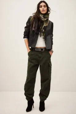 Ba&Sh FINO pantalón cargo jogger € 185 VERDE Sale