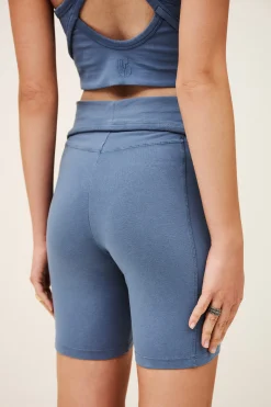Ba&Sh FIRO pantalón corto deportivo de algodón € 95 AZUL