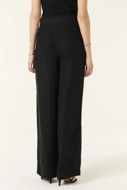 Ba&Sh GADWIN pantalones elegantes NEGRO Best