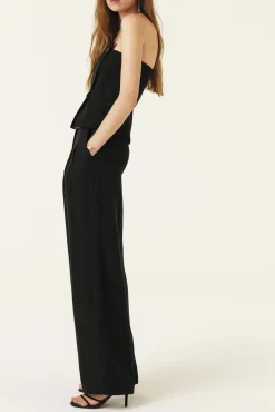 Ba&Sh GADWIN pantalones elegantes NEGRO Best