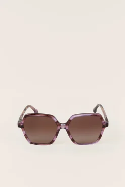 Ba&Sh gafas gafas de sol hexagonales PINK Best