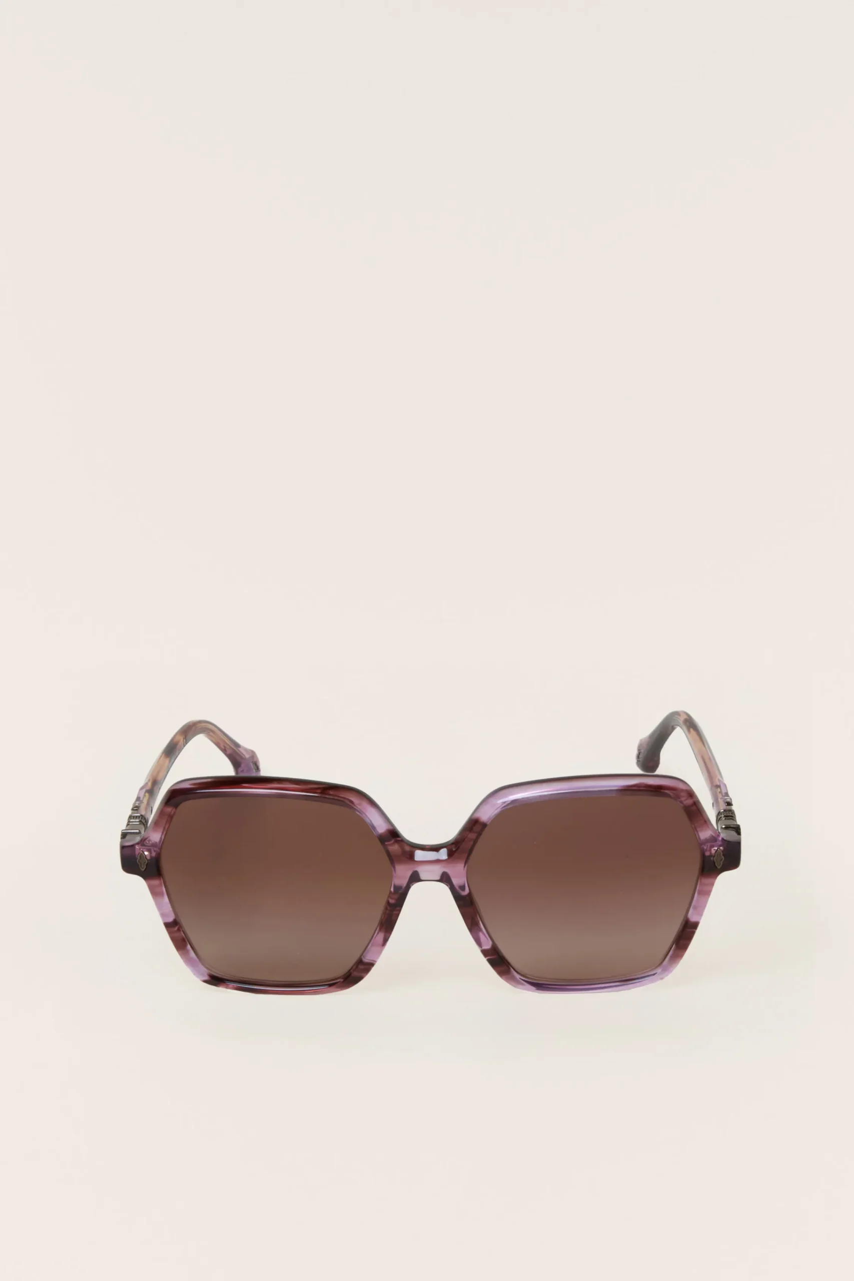 Ba&Sh gafas gafas de sol hexagonales PINK Best