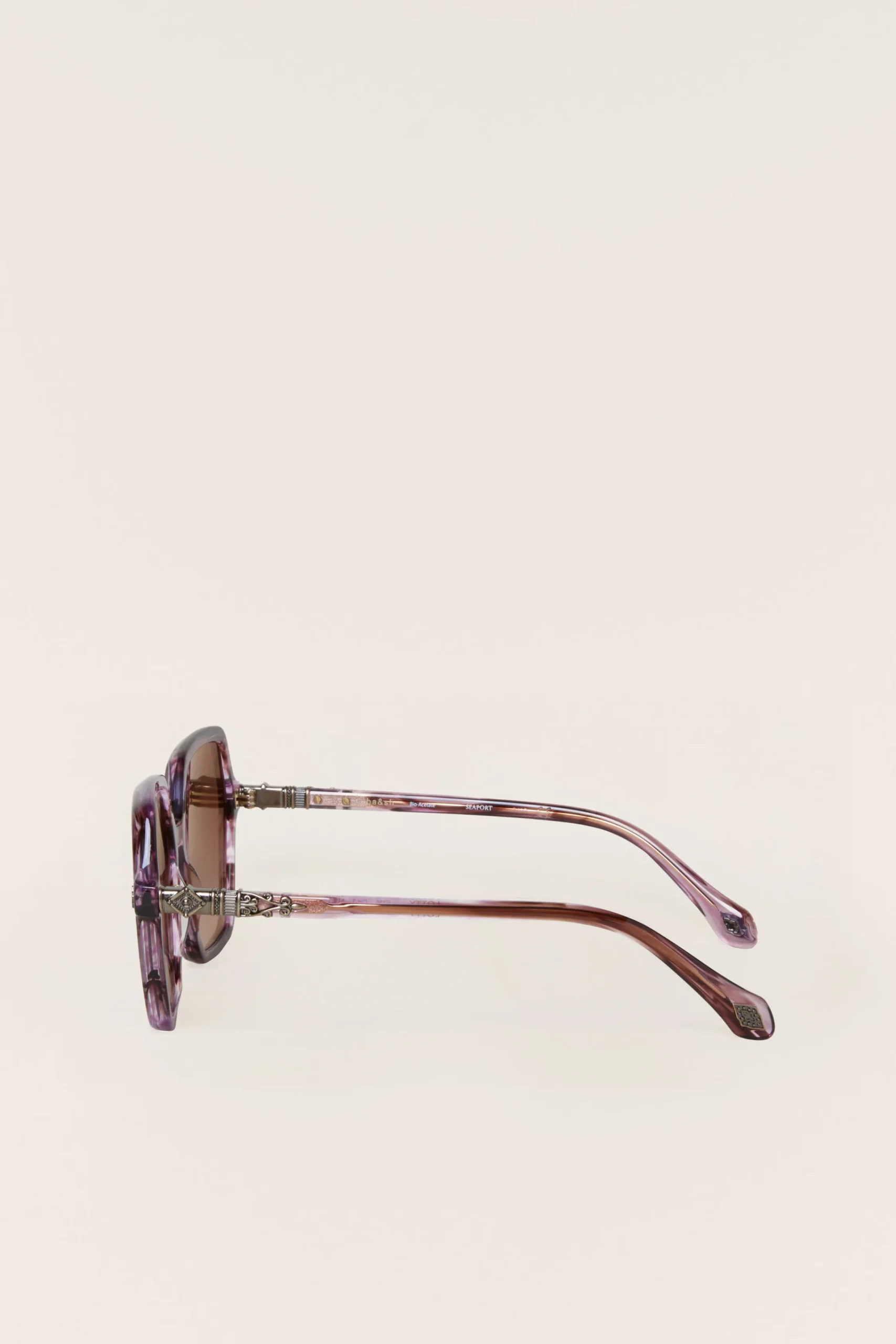 Ba&Sh gafas gafas de sol hexagonales PINK Best