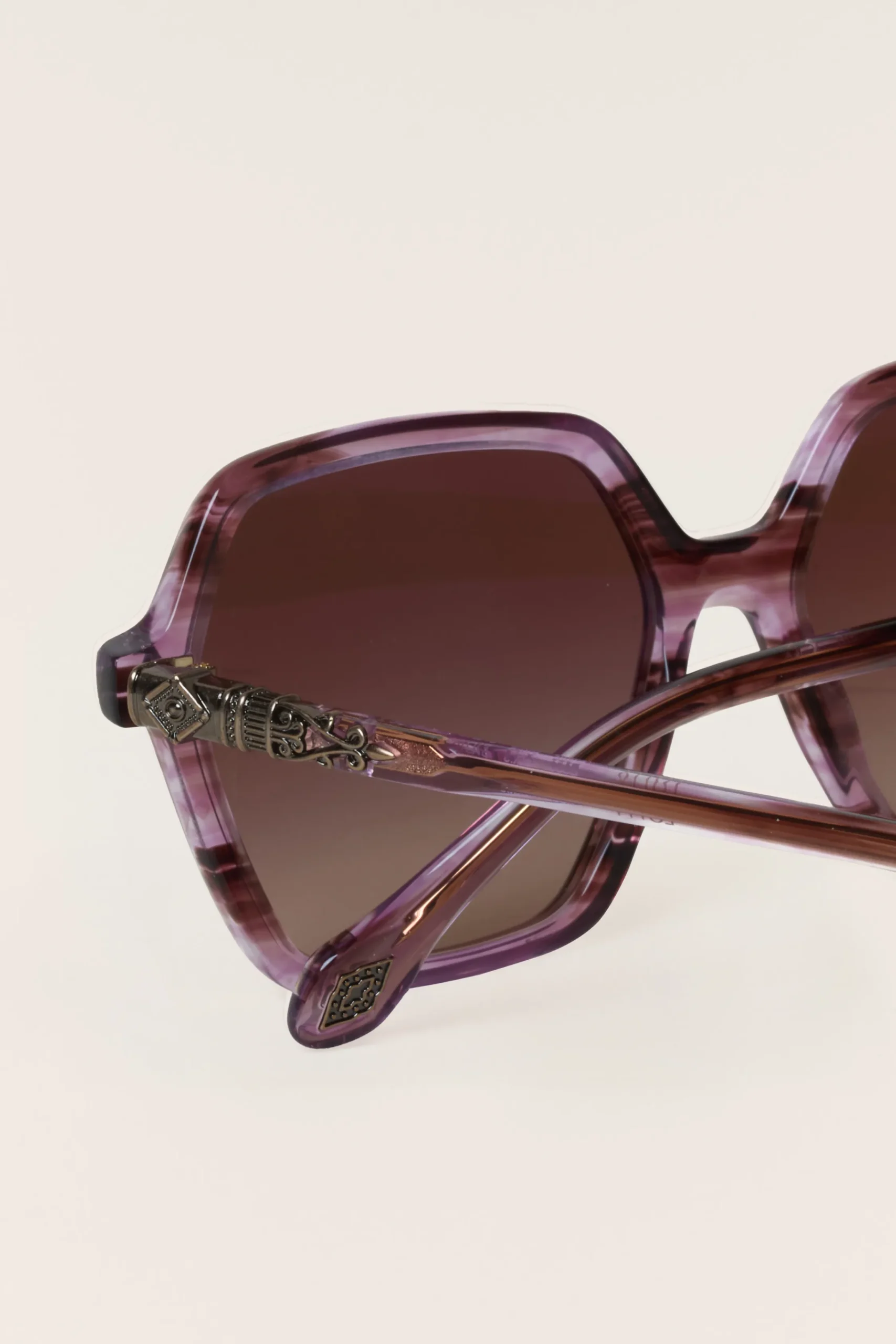 Ba&Sh gafas gafas de sol hexagonales PINK Best