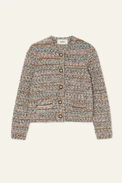 Ba&Sh GUSPA chaleco de manga larga BEIGE Sale
