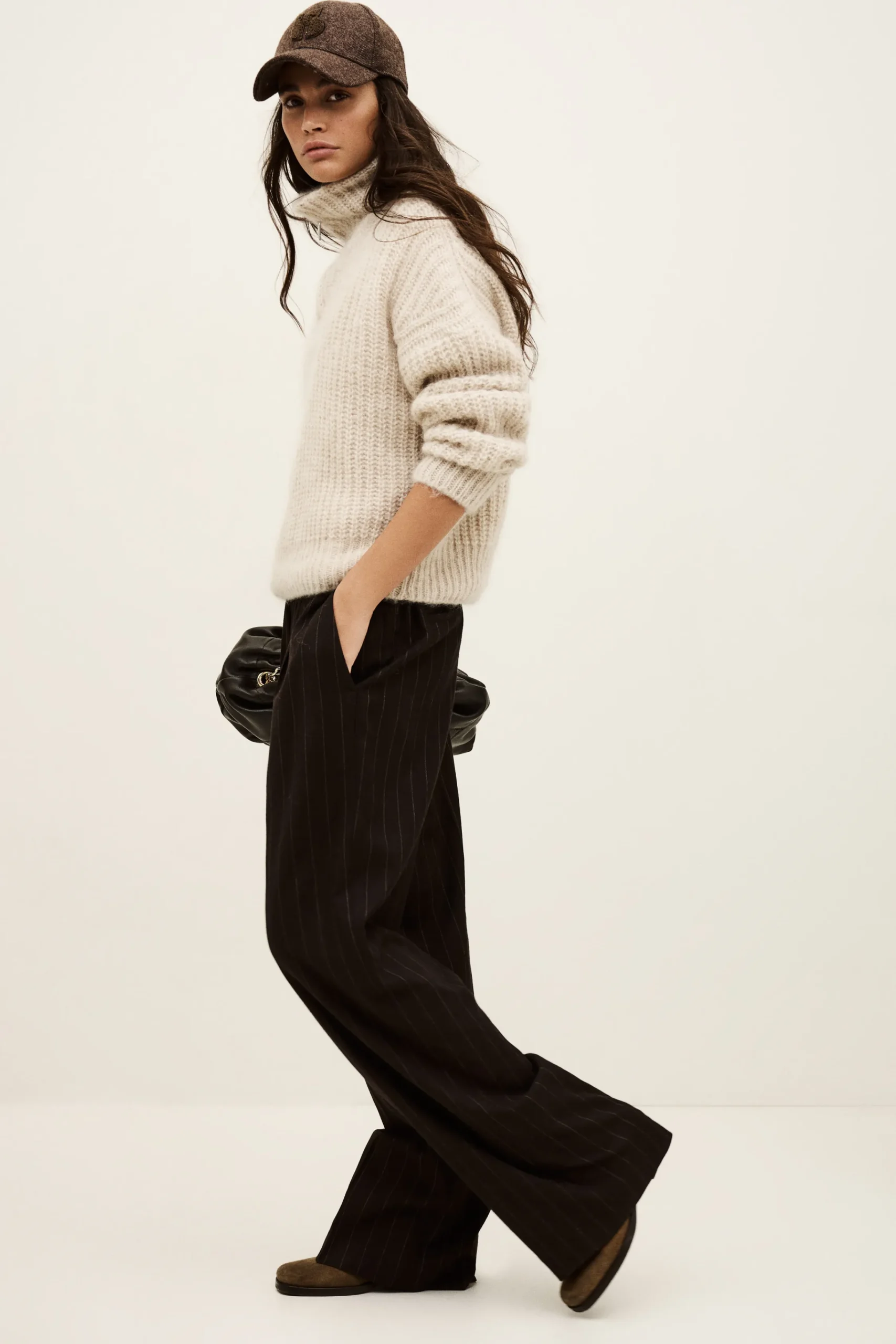 Ba&Sh HANDREW elasticated waist trousers MARRON Best