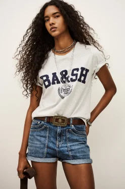 Ba&Sh IONI T-SHIRT GRIS Online
