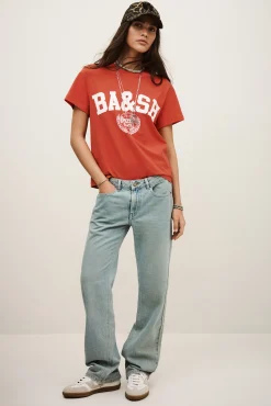 Ba&Sh IONI T-SHIRT ROJO Best