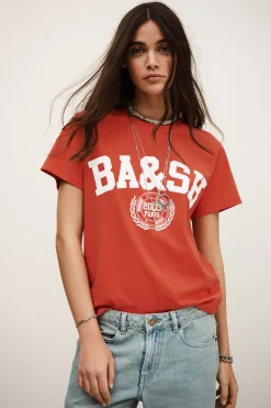 Ba&Sh IONI T-SHIRT ROJO Best