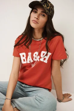 Ba&Sh IONI T-SHIRT ROJO Best