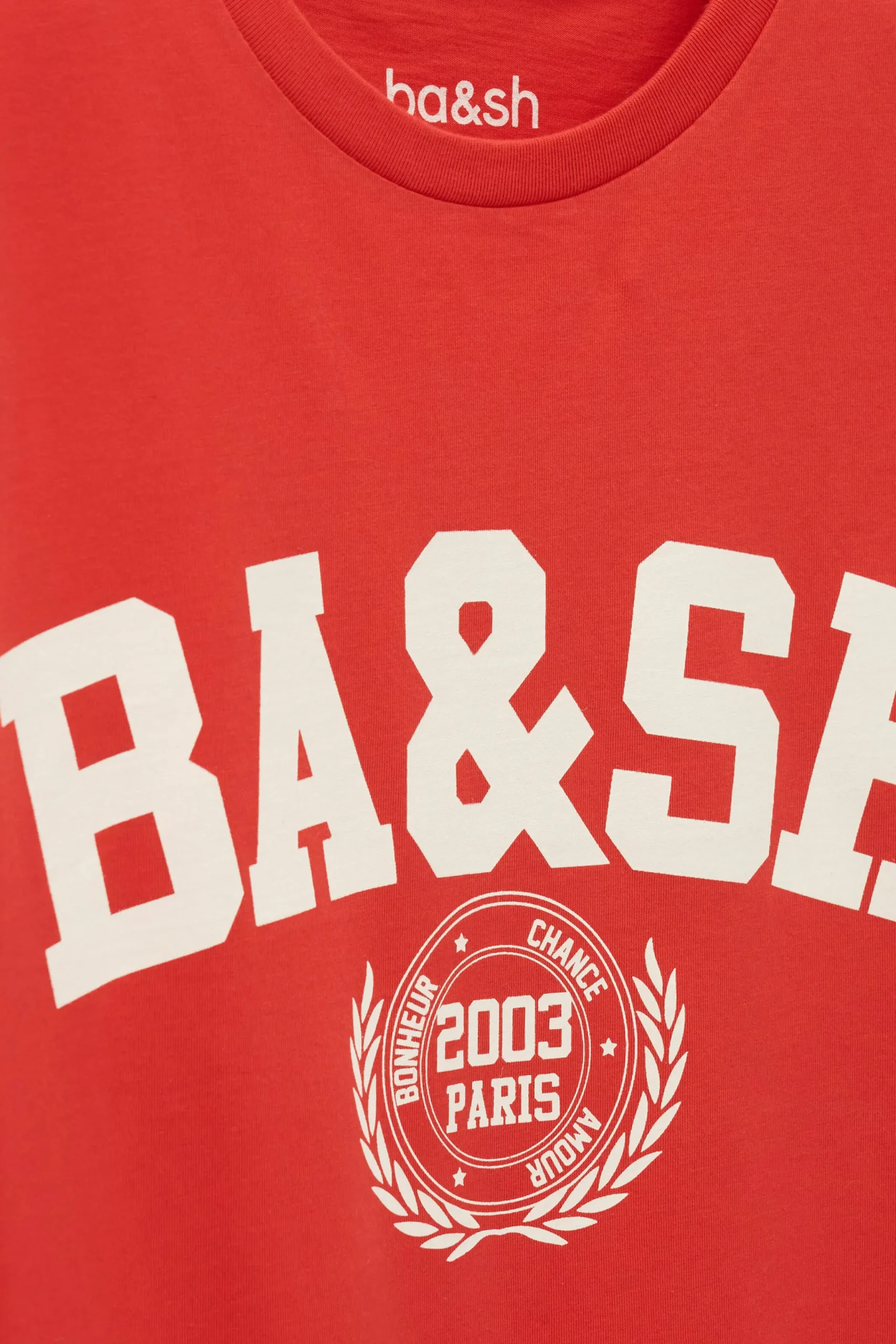 Ba&Sh IONI T-SHIRT ROJO Best