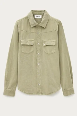 Ba&Sh JADA SHIRT VERDE Best