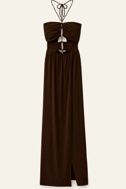 Ba&Sh JEA maxi dress MARRON New