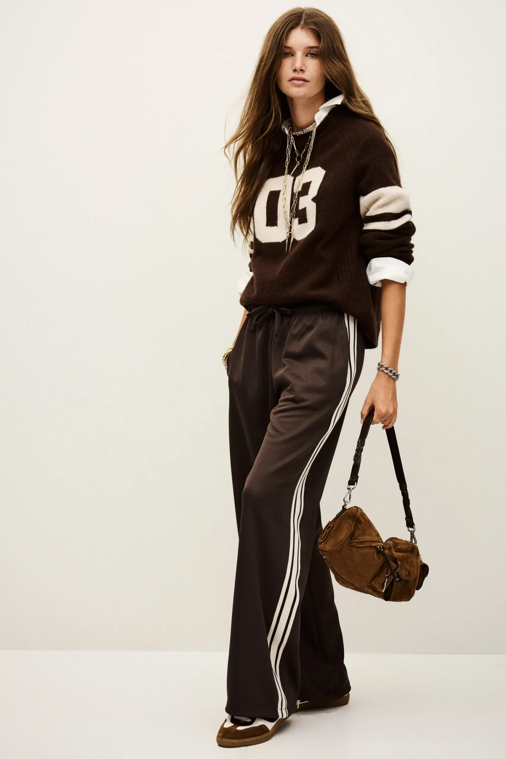 Ba&Sh JOSHUA pantalón de jogging € 175 € 122,50 MARRON New