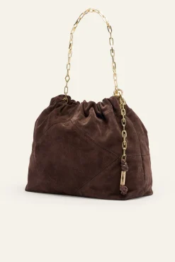 Ba&Sh JUNE bolsa de gran formato MARRON Outlet