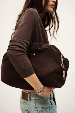 Ba&Sh JUNE bolsa de gran formato MARRON Outlet