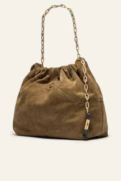 Ba&Sh JUNE bolsa de gran formato VERDE