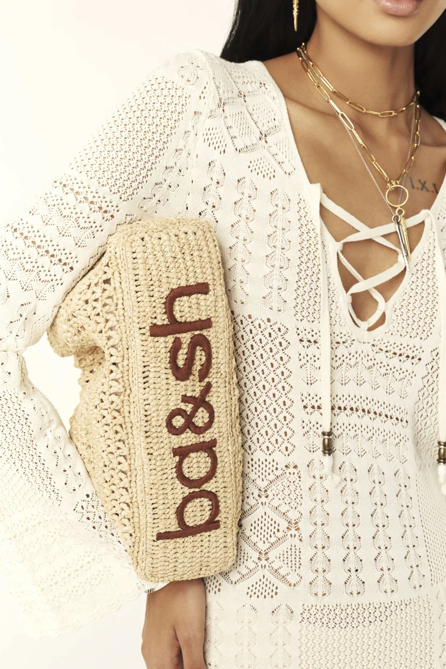 Ba&Sh JUNE BOLSO MARRON Outlet