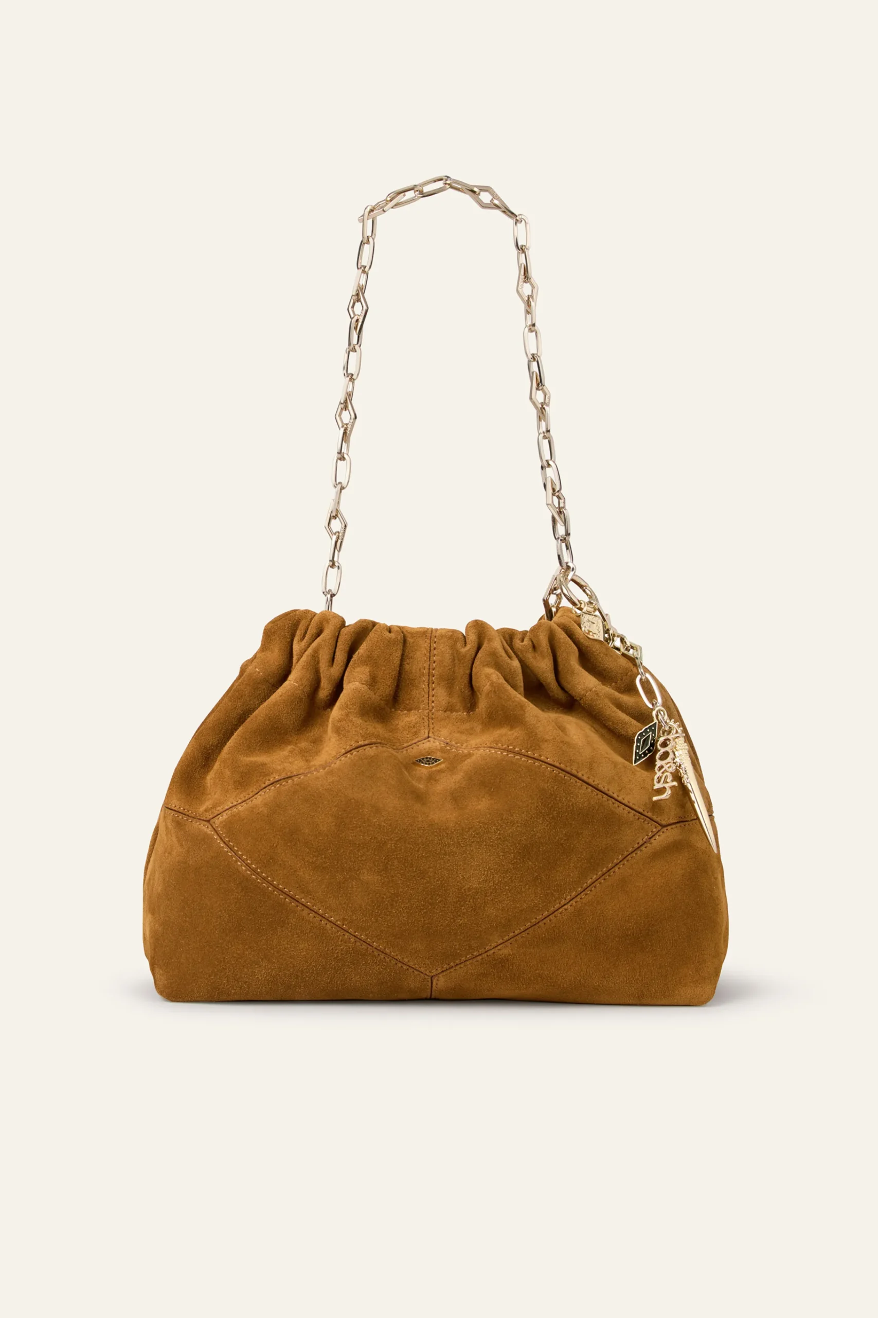 Ba&Sh JUNE bolso de mano MARRON