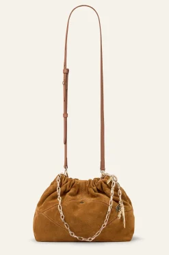 Ba&Sh JUNE bolso de mano MARRON