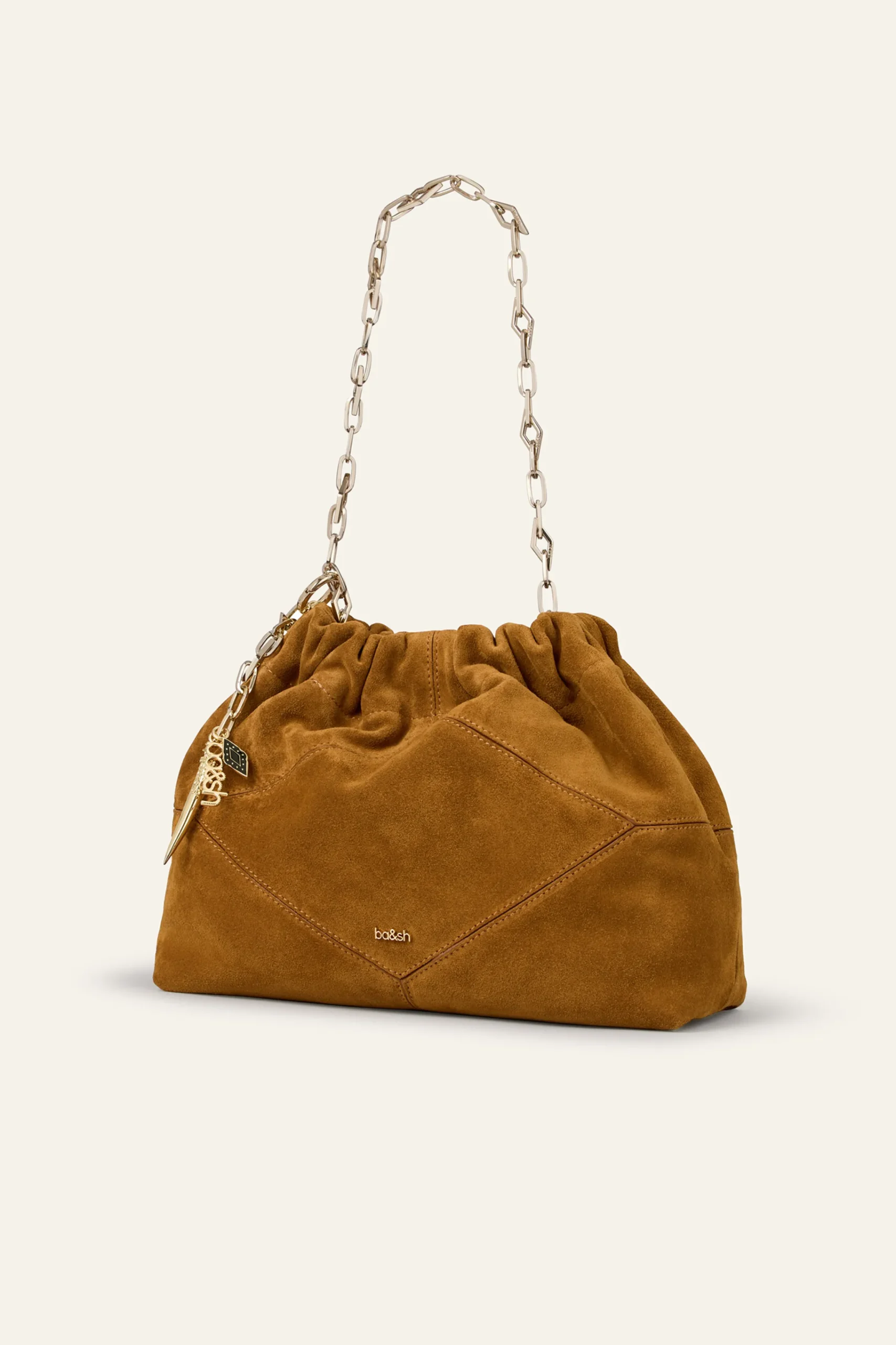 Ba&Sh JUNE bolso de mano MARRON