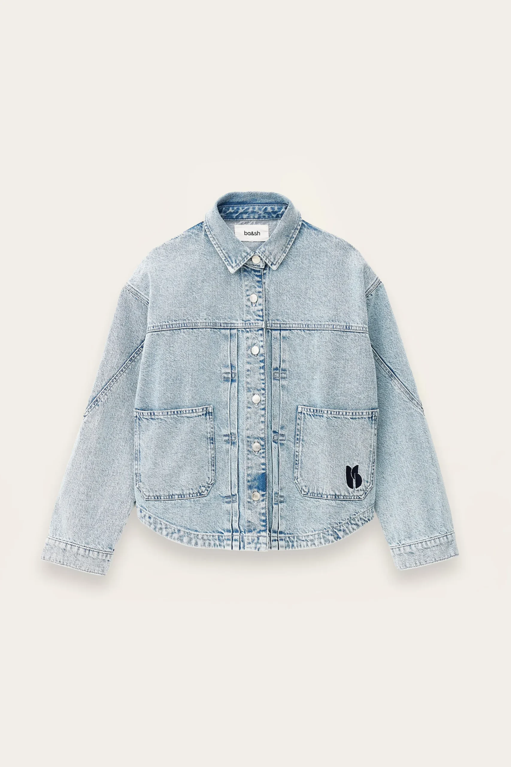 Ba&Sh JUNO chaqueta vaquera AZUL Sale