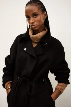 Ba&Sh KATE TRENCHCOAT NEGRO Best