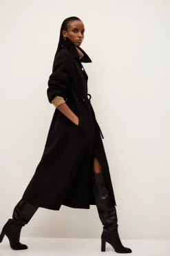 Ba&Sh KATE TRENCHCOAT NEGRO Best