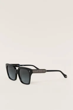 Ba&Sh LAIA gafas de sol rectangulares NEGRO Best