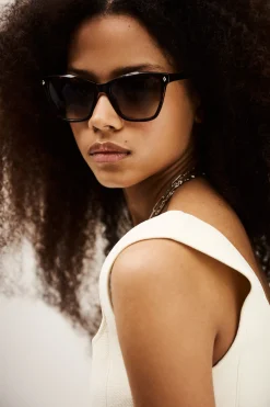 Ba&Sh LAMIA gafas de sol NEGRO Hot