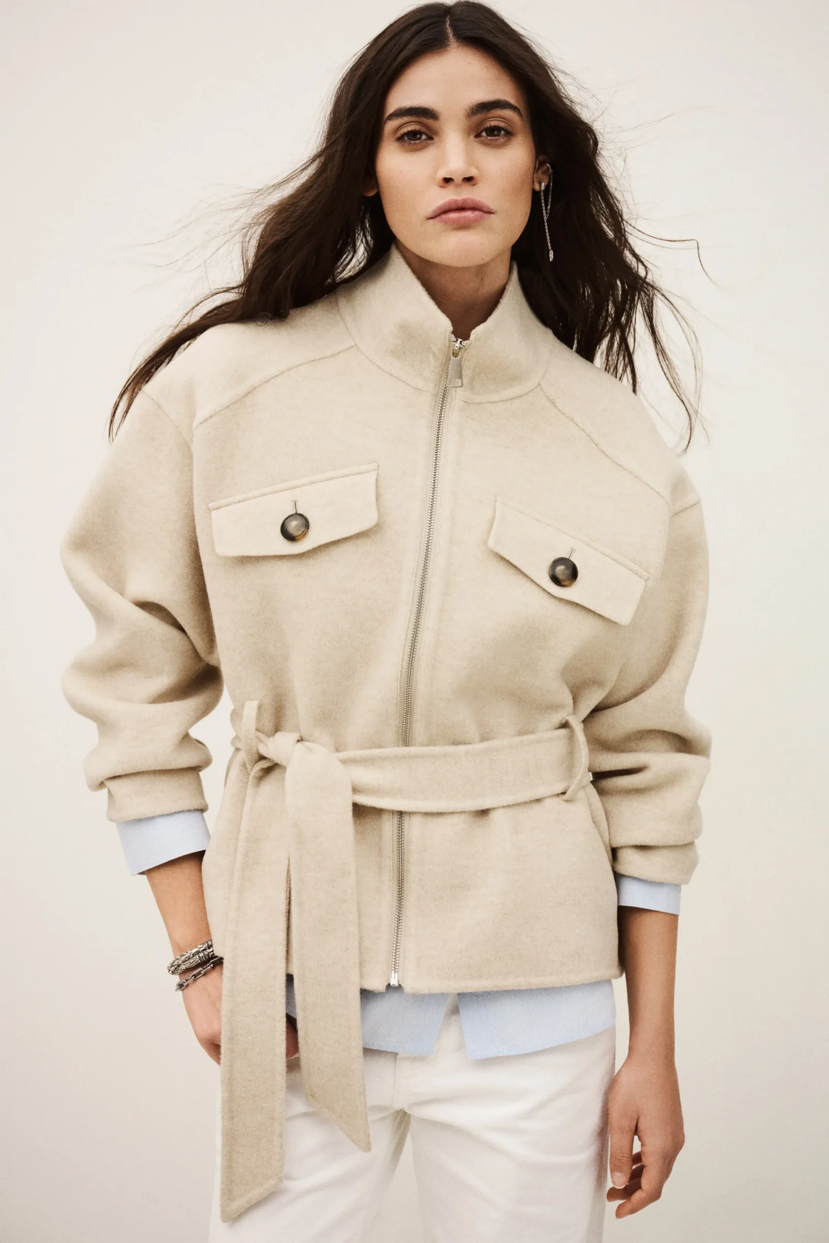 Ba&Sh LERICA COAT BEIGE Outlet