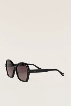 Ba&Sh LILO gafas de sol de mariposa NEGRO Outlet