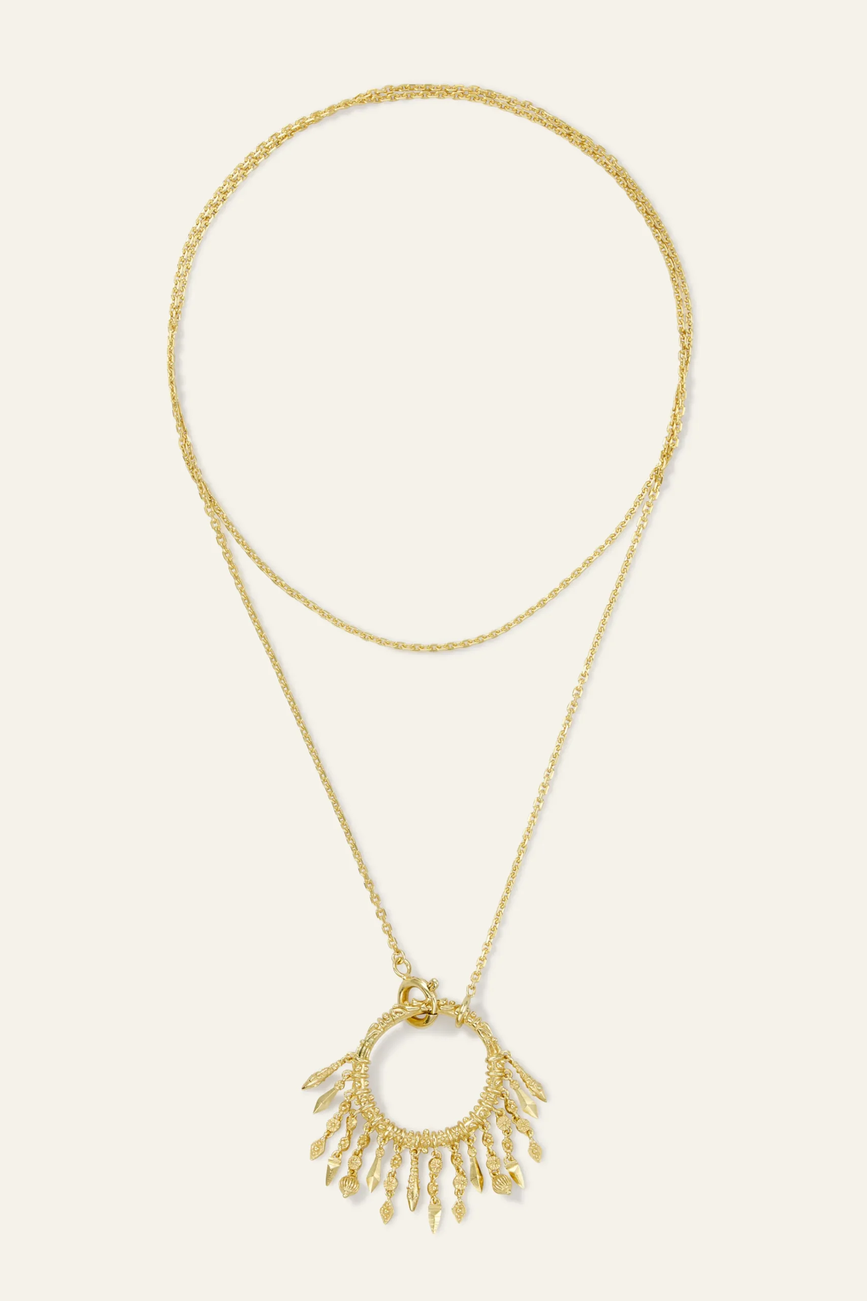 Ba&Sh LINA collar largo con aro ORO Clearance