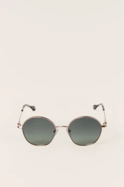 Ba&Sh LIORA gafas de sol de metal VERDE Best