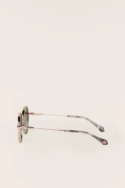 Ba&Sh LIORA gafas de sol de metal VERDE Best