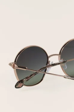 Ba&Sh LIORA gafas de sol de metal VERDE Best
