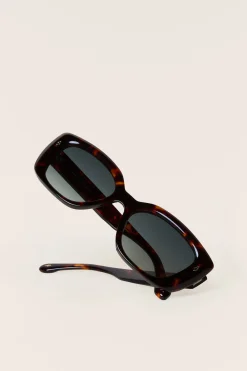 Ba&Sh liza lentes de sol MARRON Hot