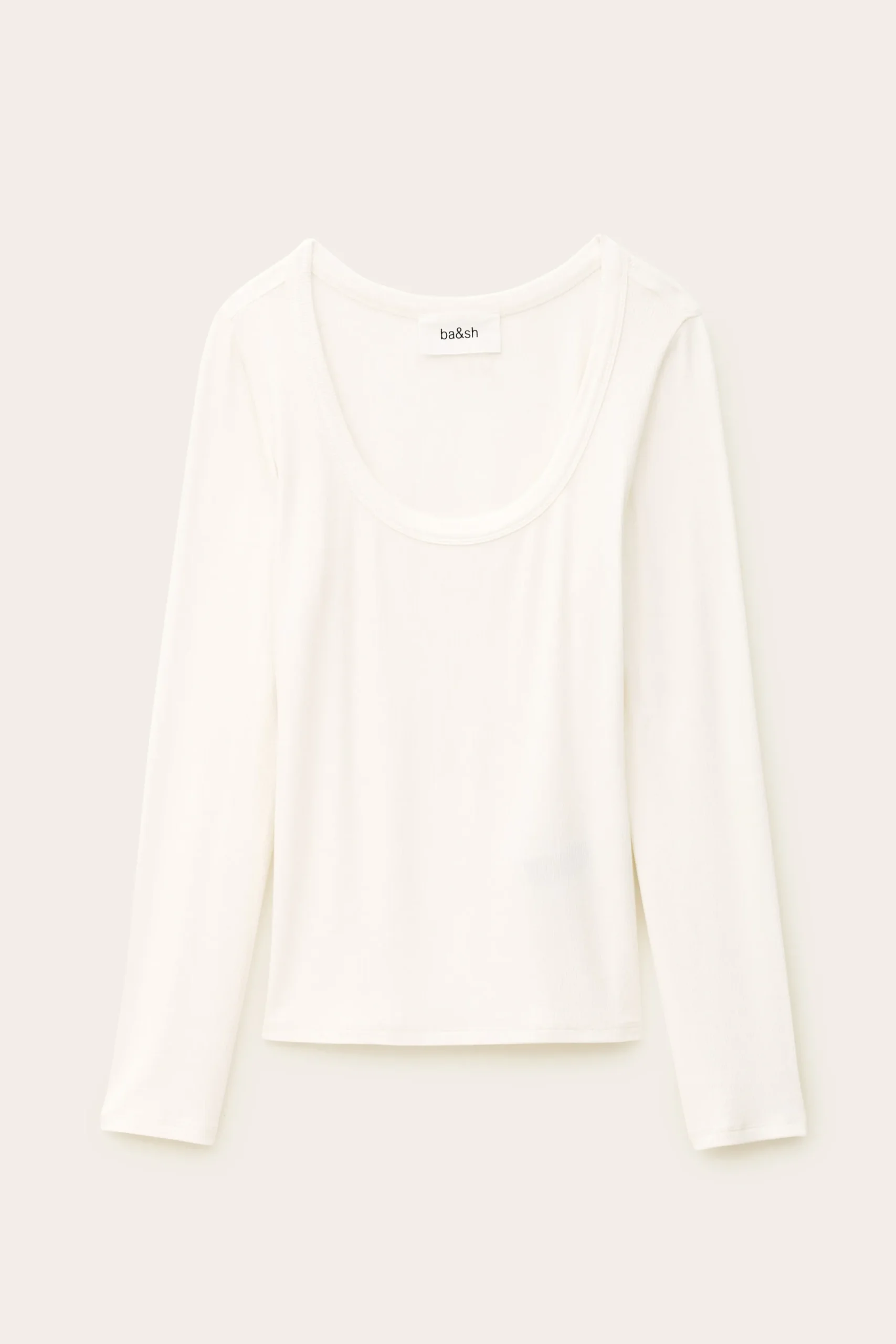 Ba&Sh LUISA T-SHIRT ECRU Clearance