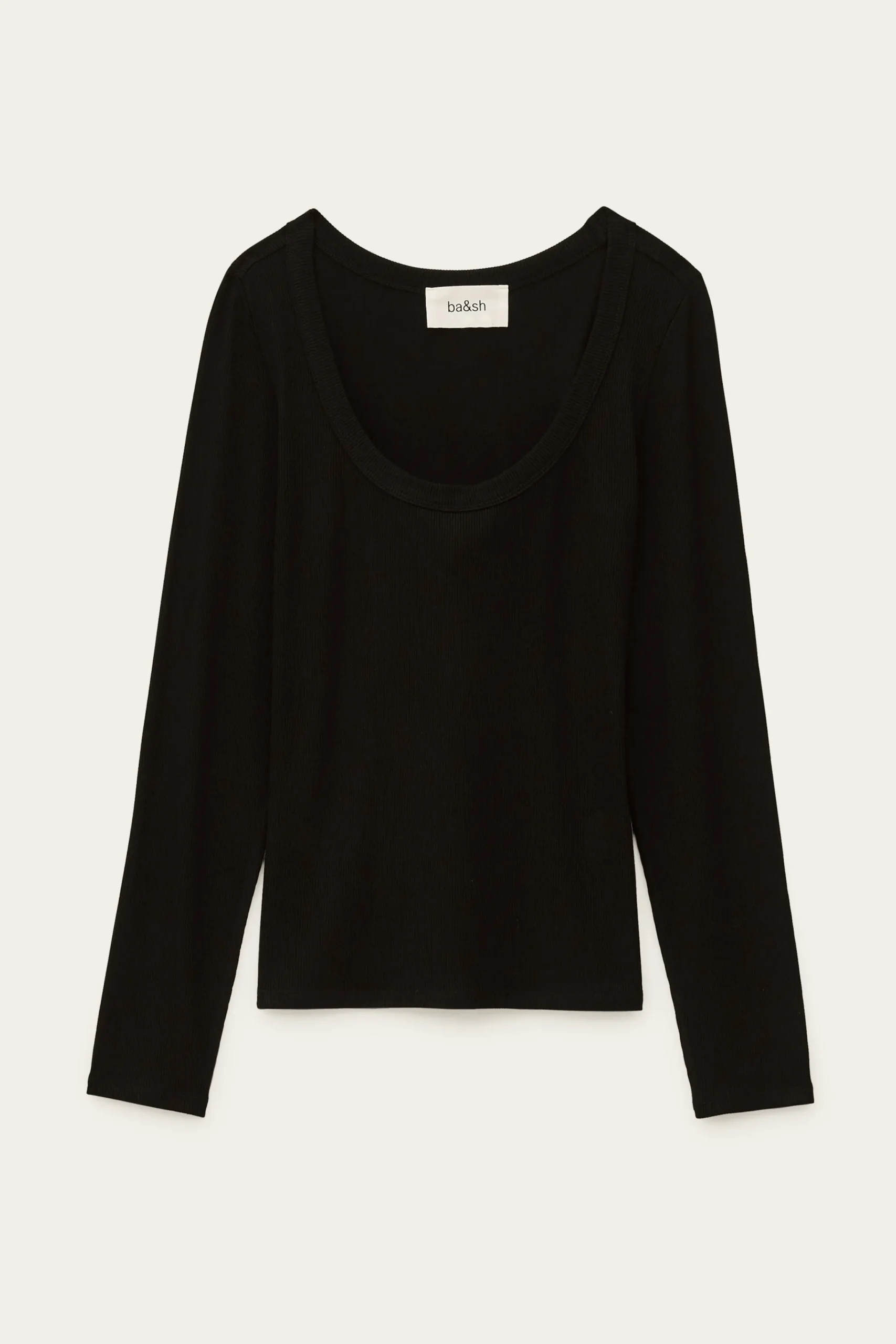 Ba&Sh LUISA T-SHIRT NEGRO